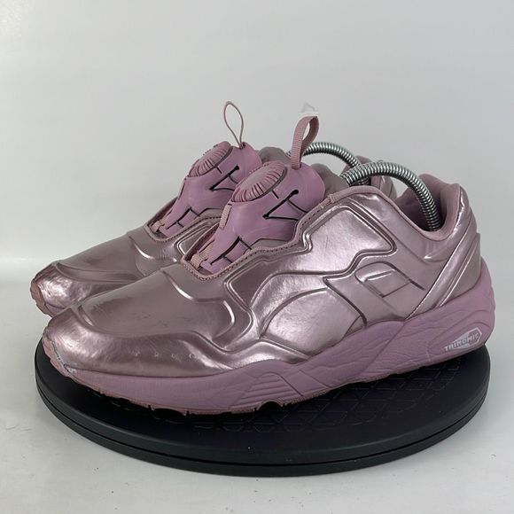 Puma Other - Puma Disc 89 Metal Crystal Pink Athletic Running Shoes 359409 02 Men's Size 9